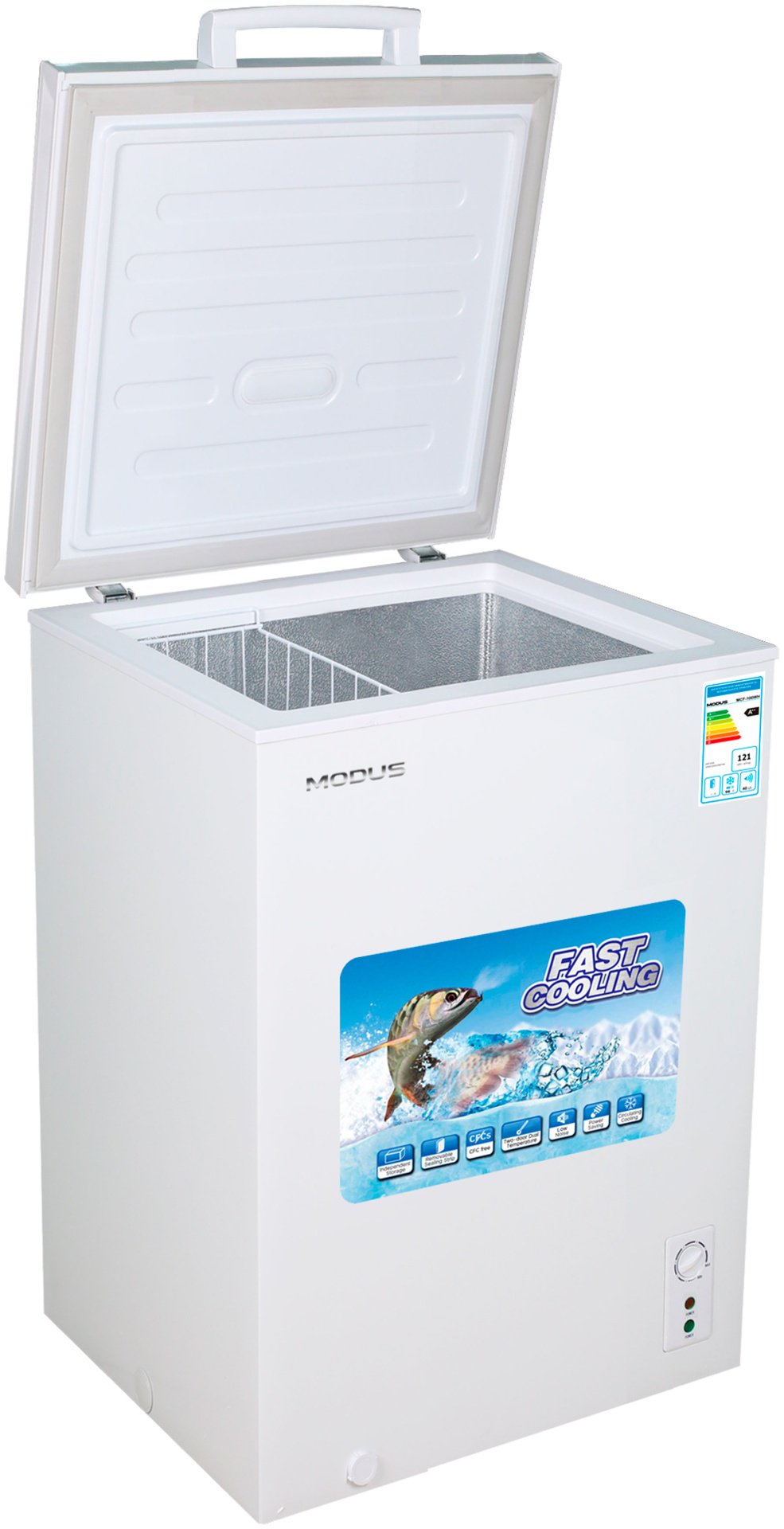 Морозильник Modus MCF-100WH 100 л белый купить,NaN