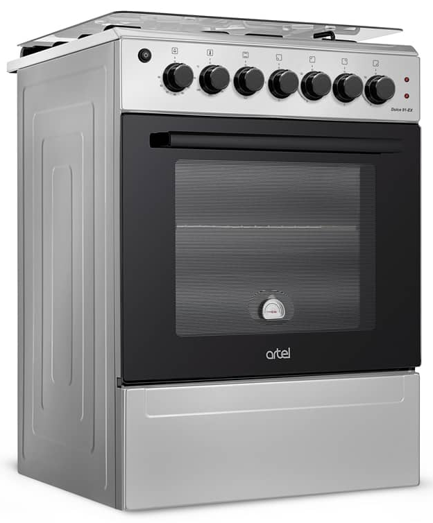 Плита комбинированная Artel Dolce 01-EX 2+2 серая купить,0