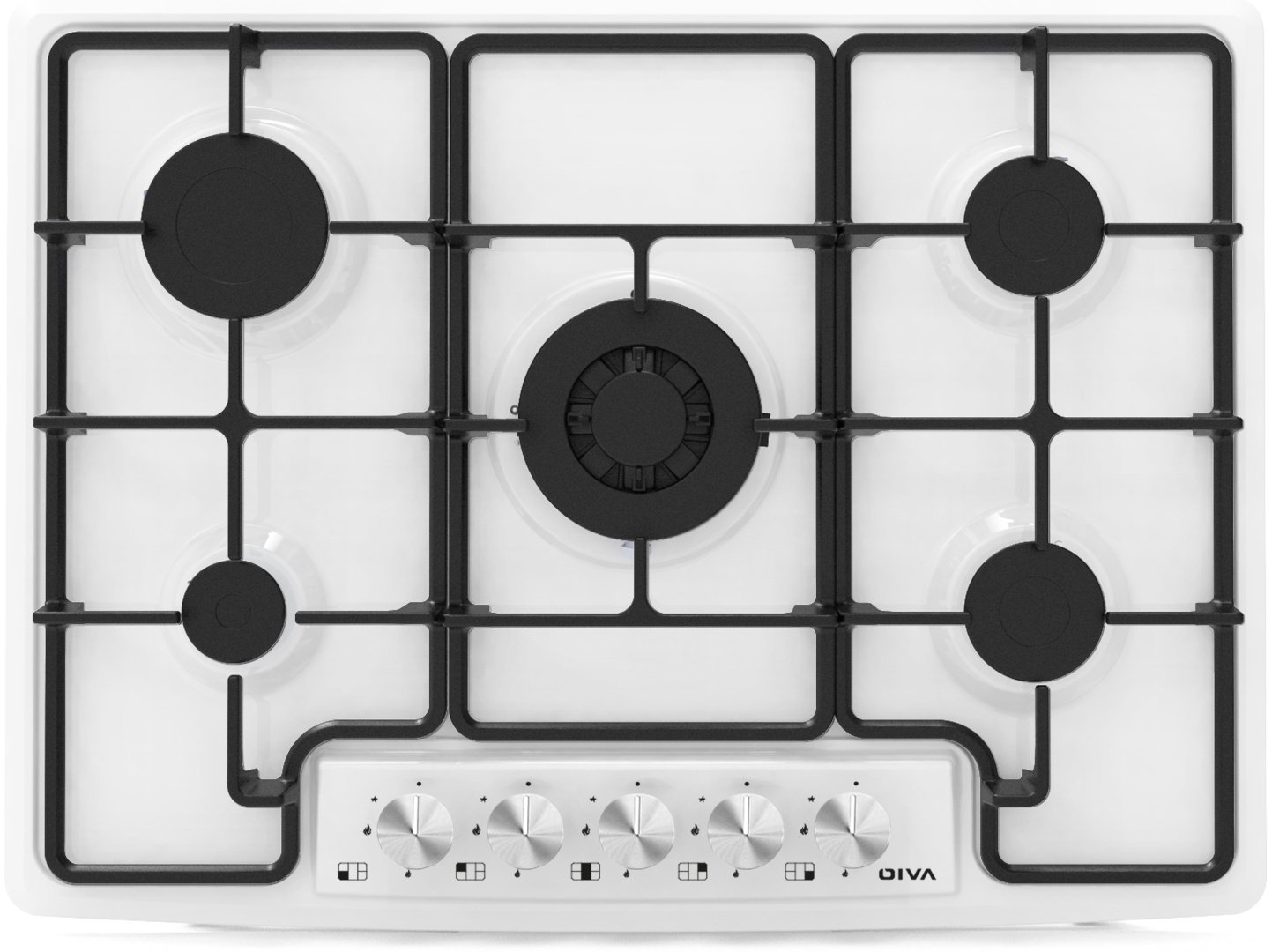 Варочная поверхность OIVA M7-50BTF белый купить,NaN