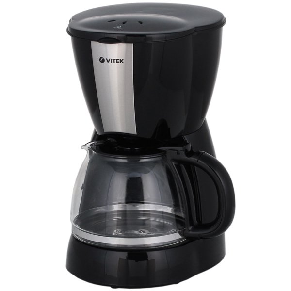 Кофеварка Vitek VT-1503 черная купить,0
