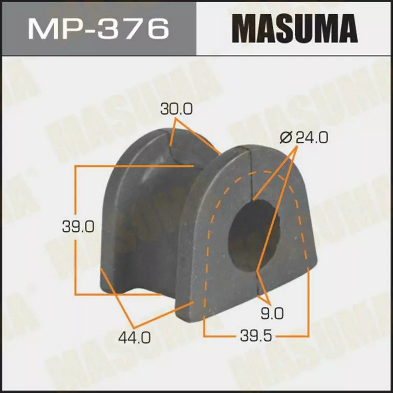 Втулка стабилизатора Masuma MP-376 d23.7 MR418547 купить,NaN