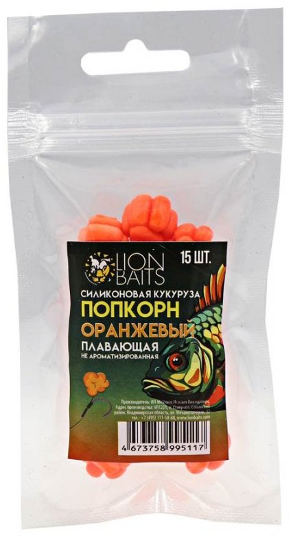 Ароматизированная насадка Lion Baits LBKPP-002 15 шт