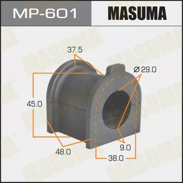 Втулка стабилизатора Masuma MP-601 48815-60180 купить,NaN