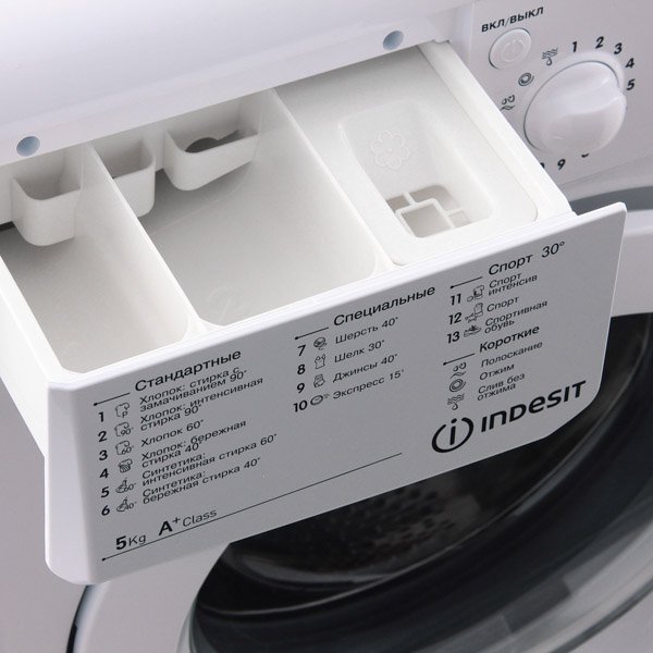 Стиральная машина Indesit IWSD 51051 CIS белая купить,0