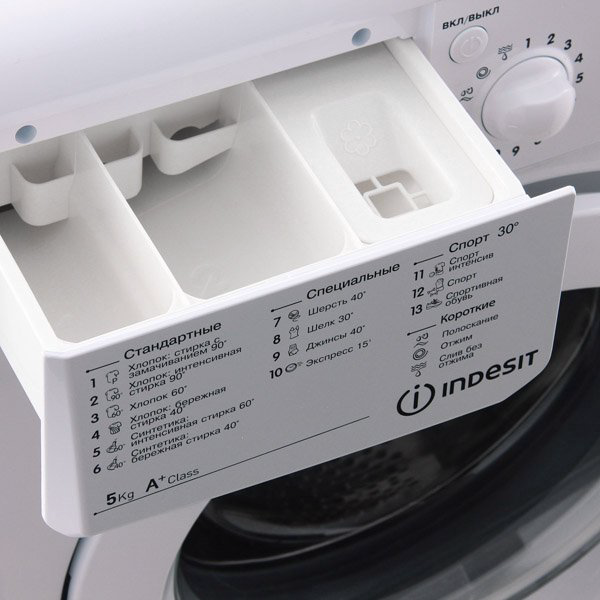 Стиральная машина Indesit IWSD 51051 CIS белая купить,NaN