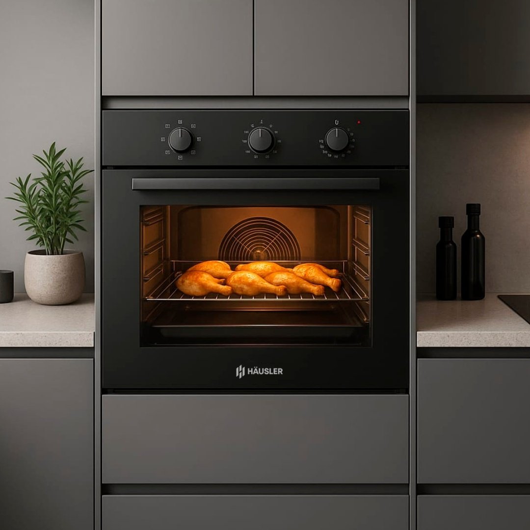 Духовой шкаф HAUSLER HS-TRS1BLMT1 черный купить,NaN