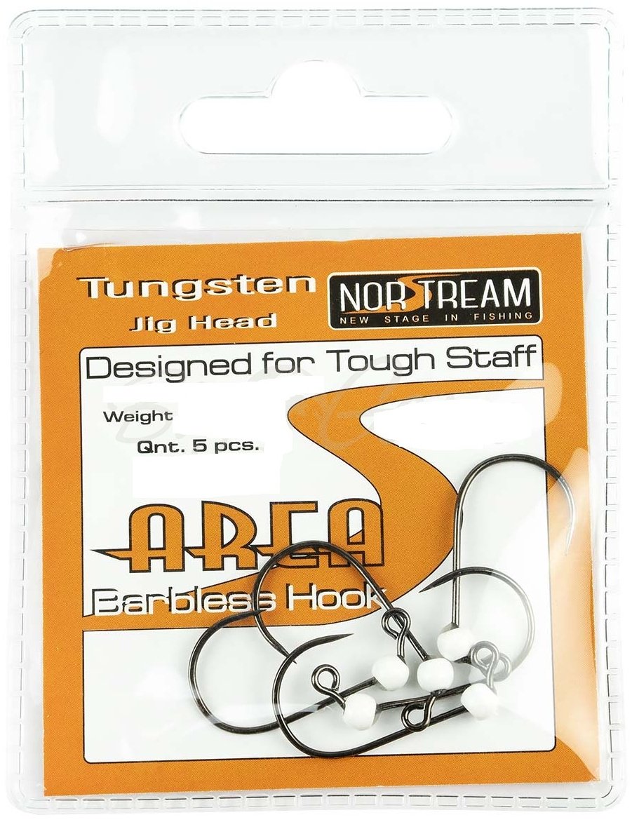 Джиг-Головка NORSTREAM Trout Jig Head 0,44 г цв. fluro white (5 шт.)