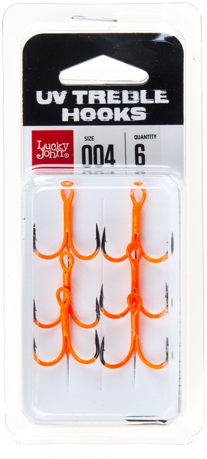 Крючок для рыбалки Lucky John LJ20101-004 тройной желтый 6 шт купить,NaN