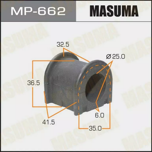 Втулка стабилизатора Masuma MP-662 d25 48815-28130