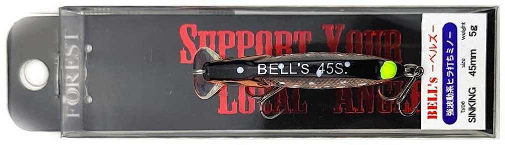 Воблер FOREST Forest BELL’s 45S 1 шт 45 мм Copper Iwana купить,NaN