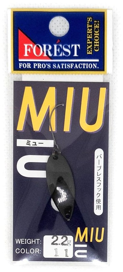 Блесна FOREST Forest Miu Standart 2.2g 1 шт 28 мм Brown купить,NaN