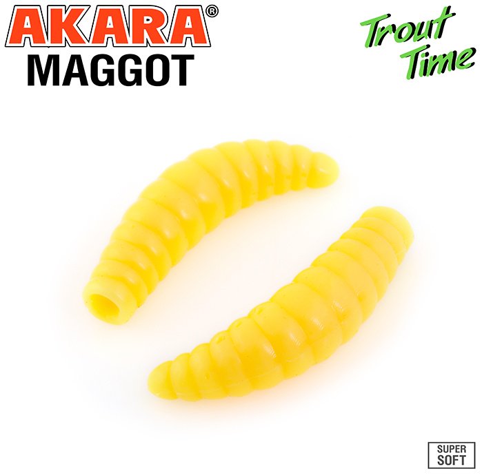 Мягкая приманка Akara MG1-6-446-GR-F10 1 шт 40 мм желтый купить,NaN