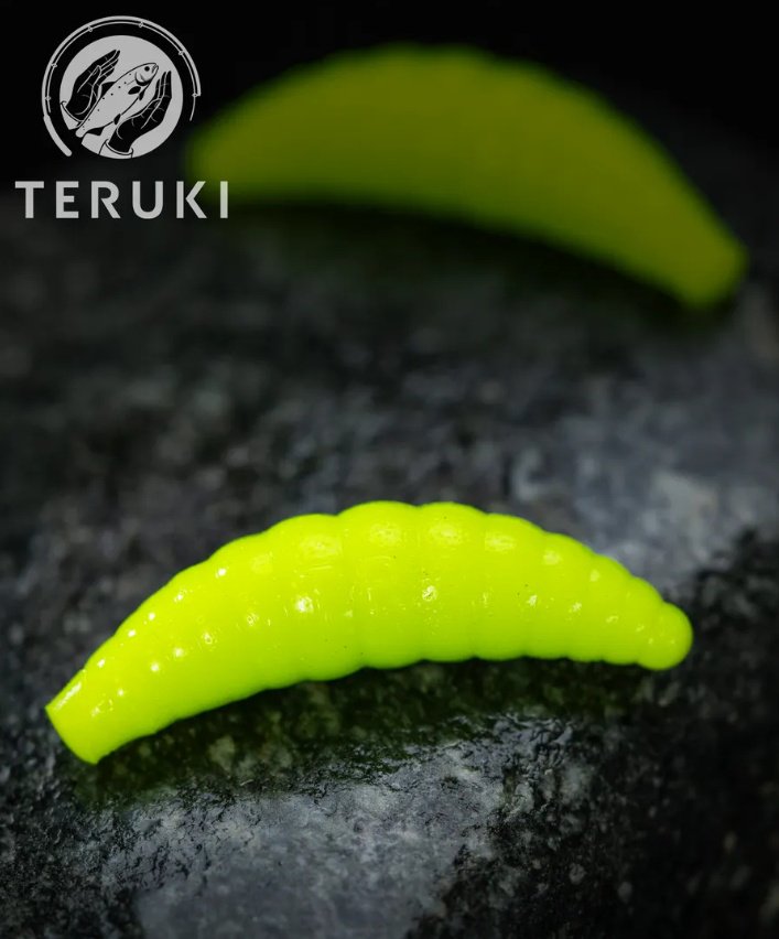Мягкая приманка TERUKI B01-17CH-S 8 шт 38 мм Зеленое Яблоко купить,NaN