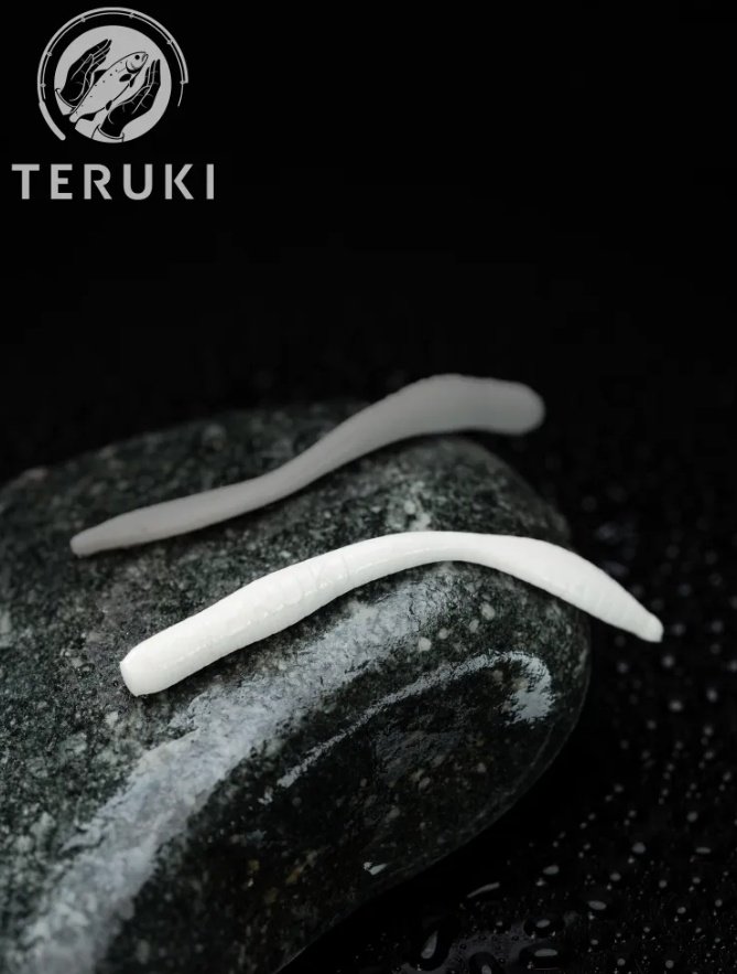 Мягкая приманка TERUKI F01-01CH-S 7 шт 80 мм белый купить,NaN