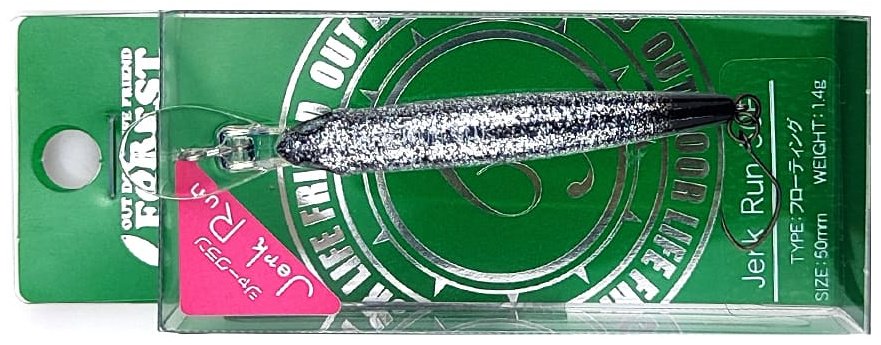 Воблер FOREST Forest Jerk Run 50F 1 шт 50 мм Shine Silver