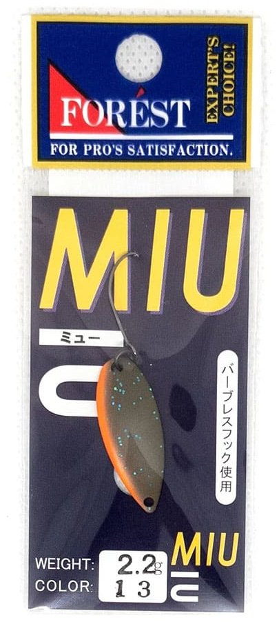 Блесна FOREST Forest Miu Standart 2.2g 1 шт 28 мм Forest 13