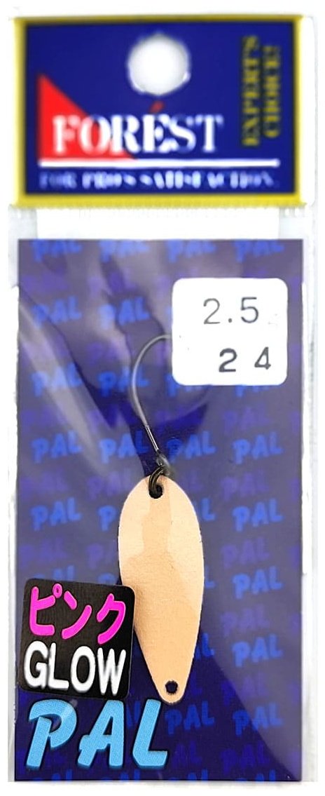 Блесна FOREST Lure Pal Color 24 1 шт 30 мм Pink Glow купить,NaN