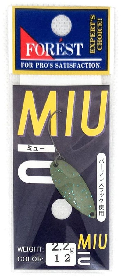 Блесна FOREST Forest Miu Standart 2.2g 1 шт 28 мм Olive купить,NaN