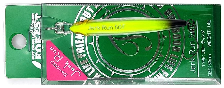 Воблер FOREST Forest Jerk Run 50F 1 шт 50 мм Polar Chart