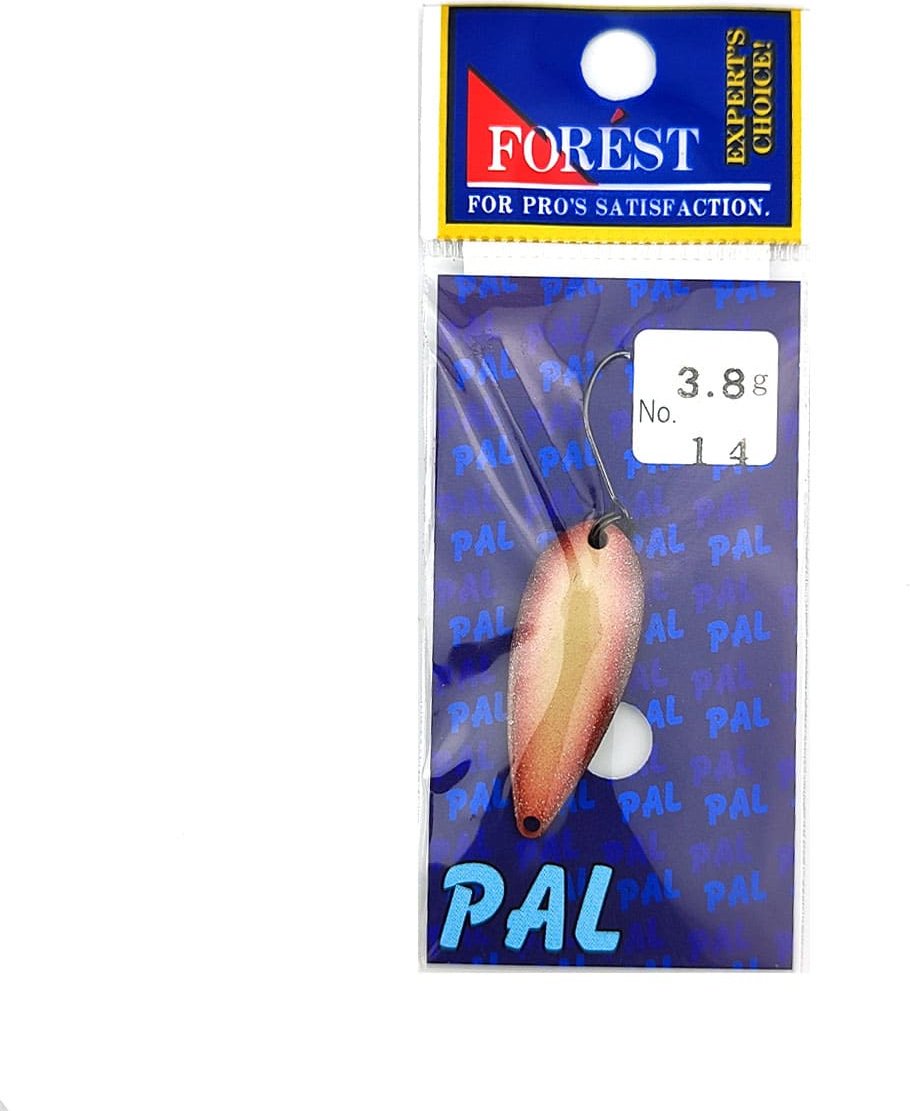 Блесна FOREST Forest Lure Pal 3.8g#, Color 14, Chocopie 1 шт