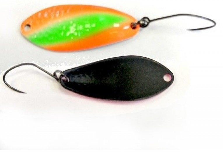 Блесна Anglerz System Antem Area Spoon Dohna 4573319733915 1 шт 30 мм зеленый-оранжевый