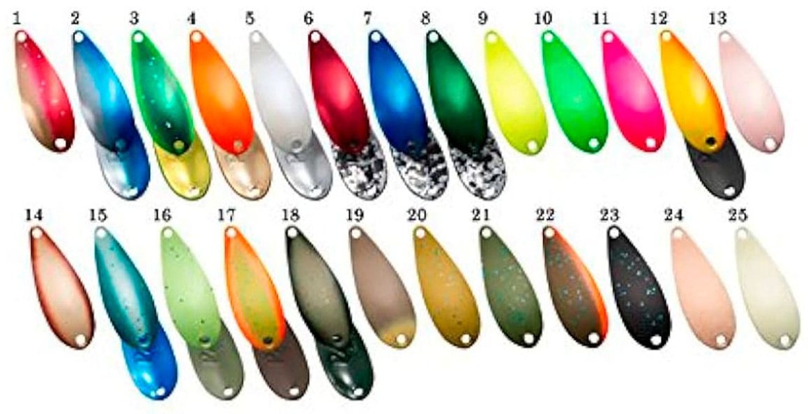 Блесна FOREST Forest Lure Pal 3.8g#, Color 14, Chocopie 1 шт