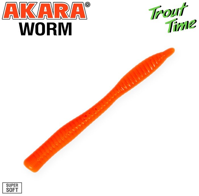 Мягкая приманка Akara W3-100-CH-F10 10 шт