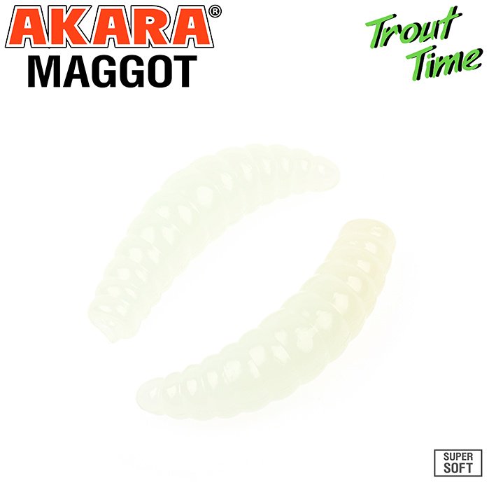 Мягкая приманка Akara MG1-6-12-SH-F10 1 шт 40 мм светонакопительный