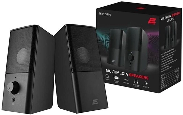 Акустическая система 2E PCS202 2E-PCS202BK Black купить,0