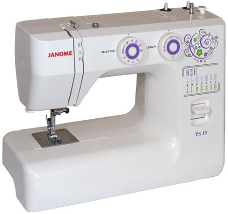 Швейная машина Janome PS-19 белая
