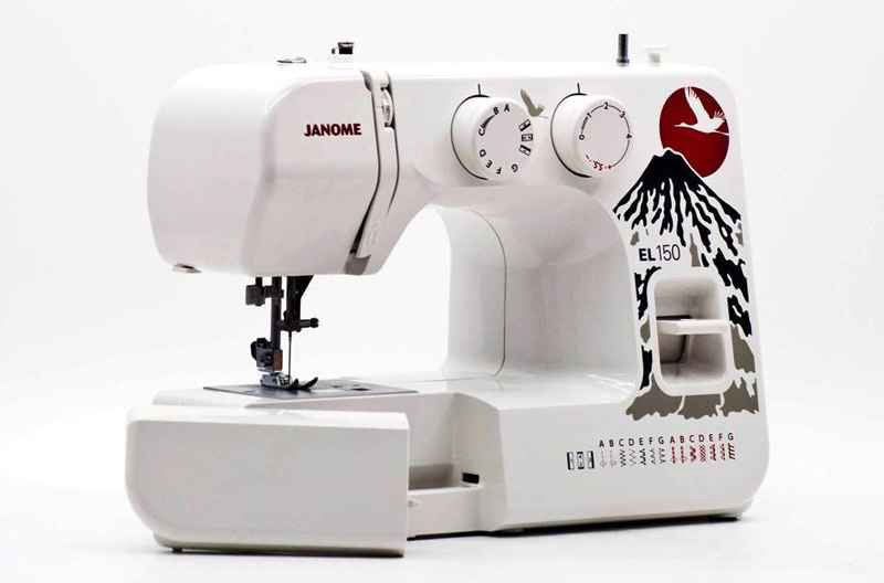 Швейная машина Janome EL-150 белая - ForteMarket Швейная машина Janome EL-150 белая купить,0