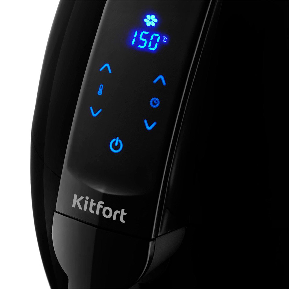 Аэрогриль Kitfort КТ-2203 черный купить,NaN