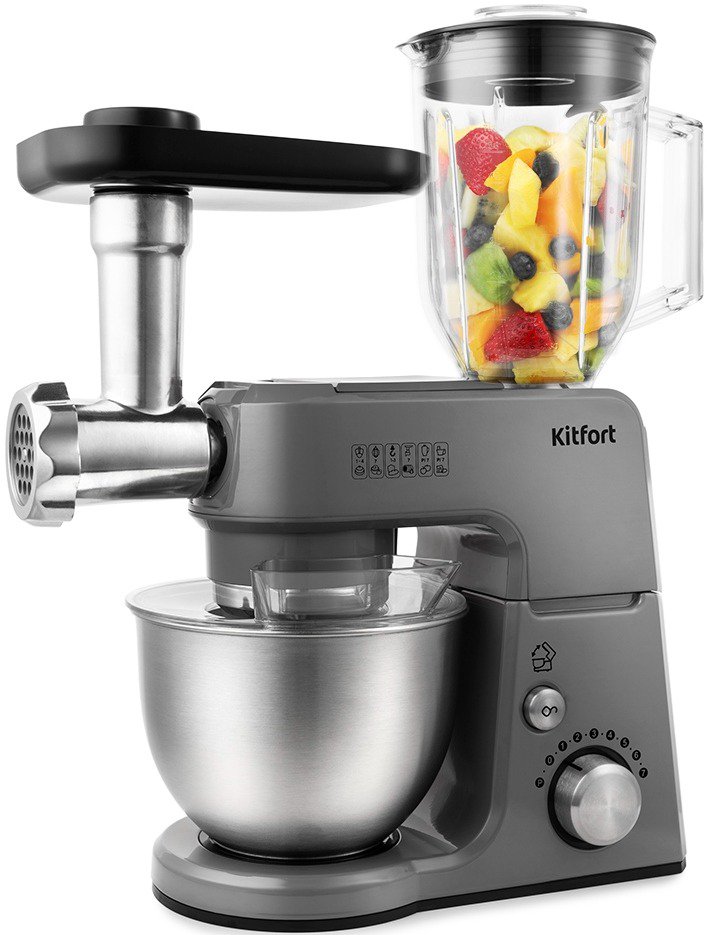 Миксер Kitfort KT-1366-2 серый