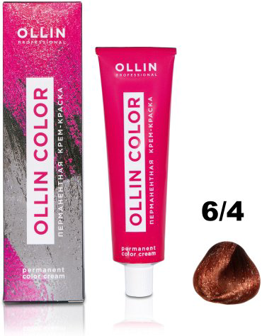Крем-краска Ollin Professional Color 6/4 темно-русый медный 60 мл купить,NaN