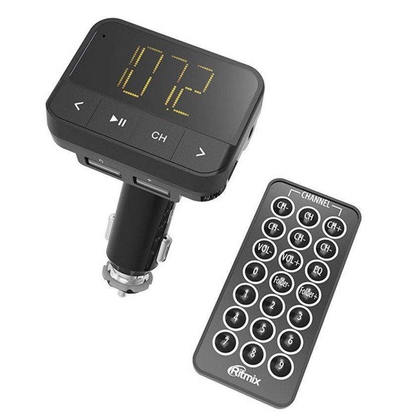 FM-трансмиттер Ritmix FMT-B200 - ForteMarket FM-трансмиттер Ritmix FMT-B200 купить,0
