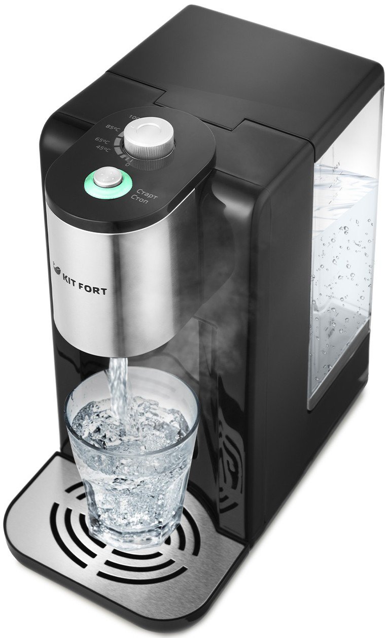 Термопот Kitfort КТ-2502 2.2л черный - ForteMarket Термопот Kitfort КТ-2502 2.2л черный купить,0