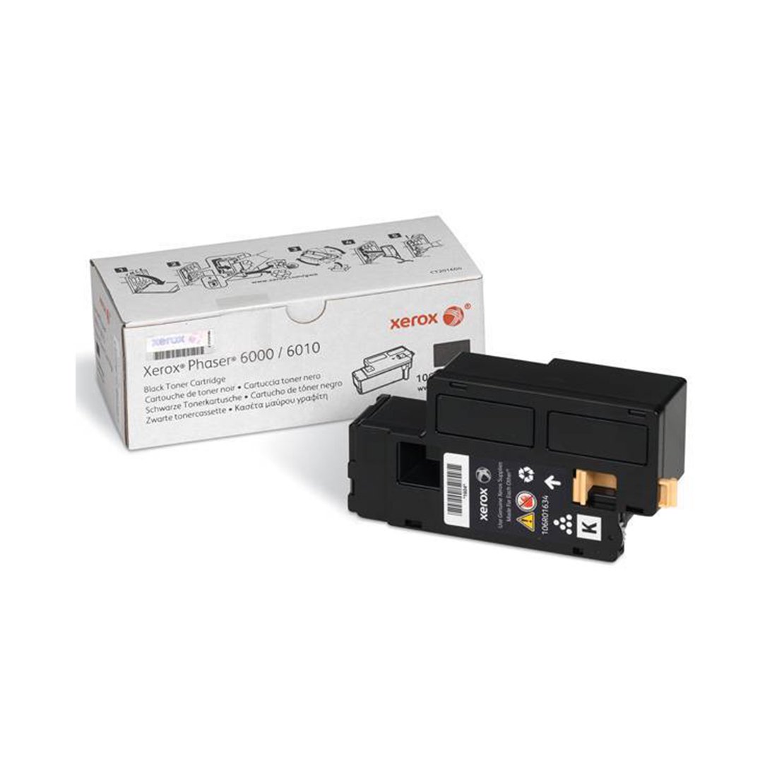 Тонер-картридж Xerox 106R01634 чёрный купить,NaN