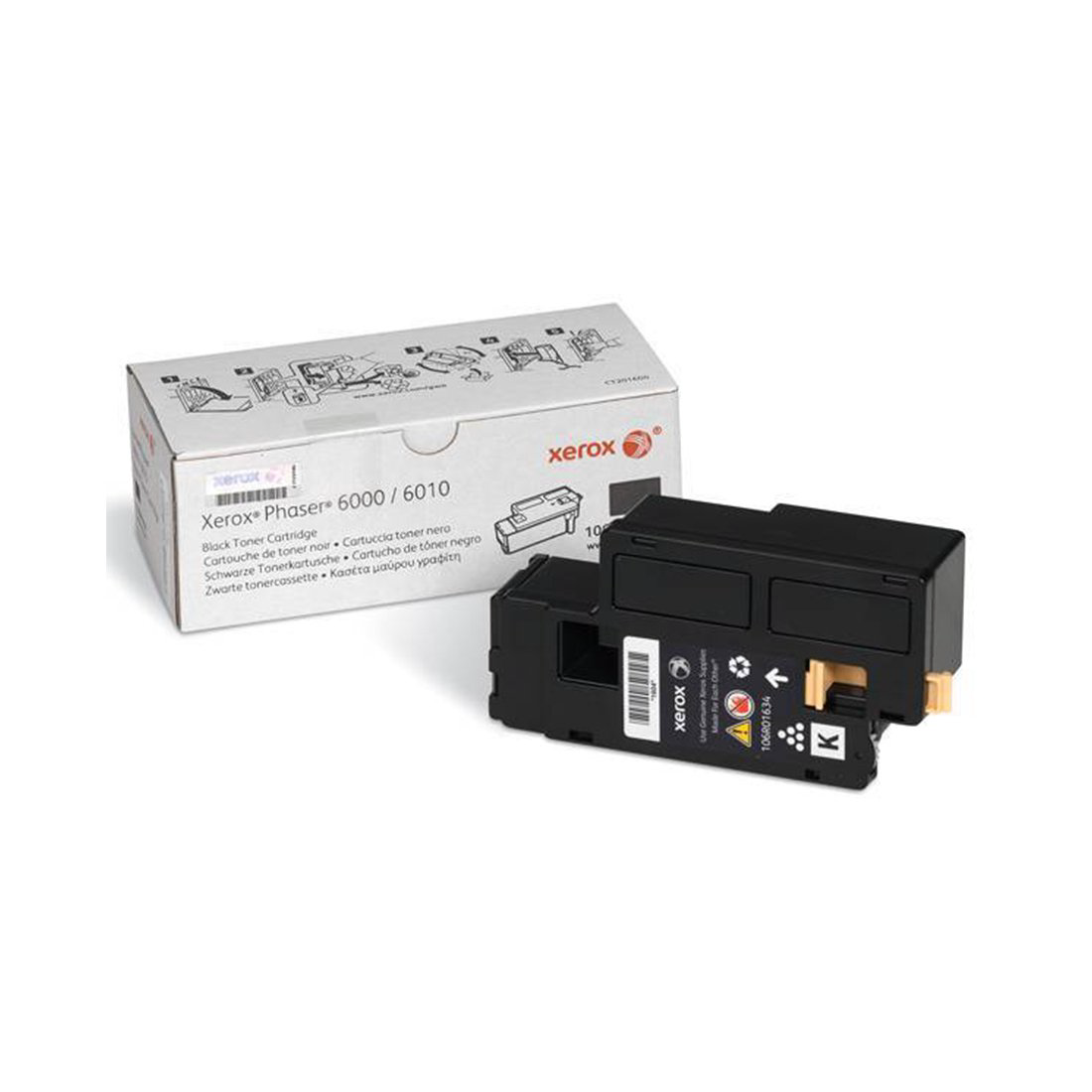 Тонер-картридж Xerox 106R01634 чёрный купить,NaN