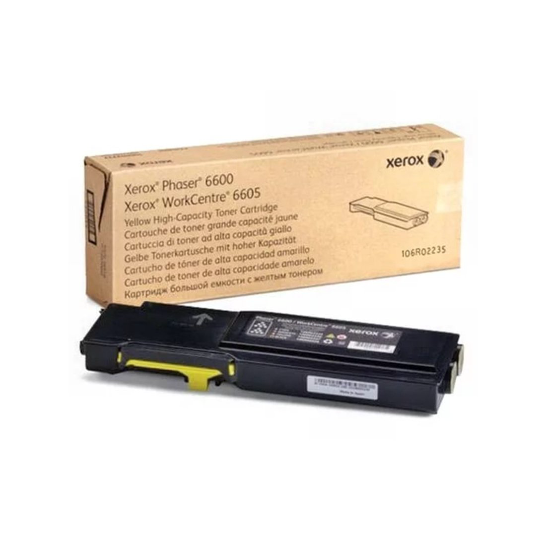 Тонер-картридж Xerox 106R02235 жёлтый