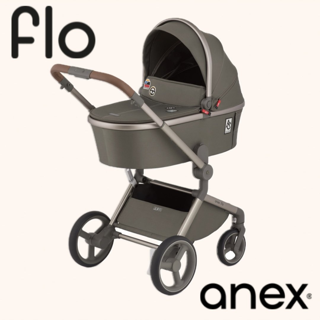 Коляска универсальная 2 в 1 Anex Flo, хаки