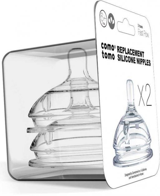 Соска для бутылочки Comotomo NT3-EN, 2 шт купить,NaN