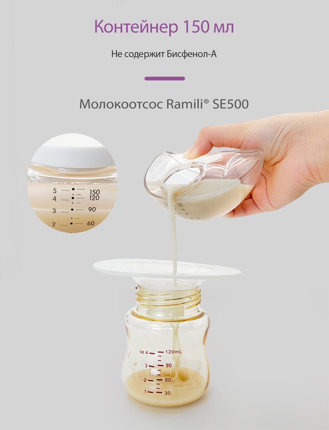 Молокоотсос электрический Ramili SE500 купить,47000