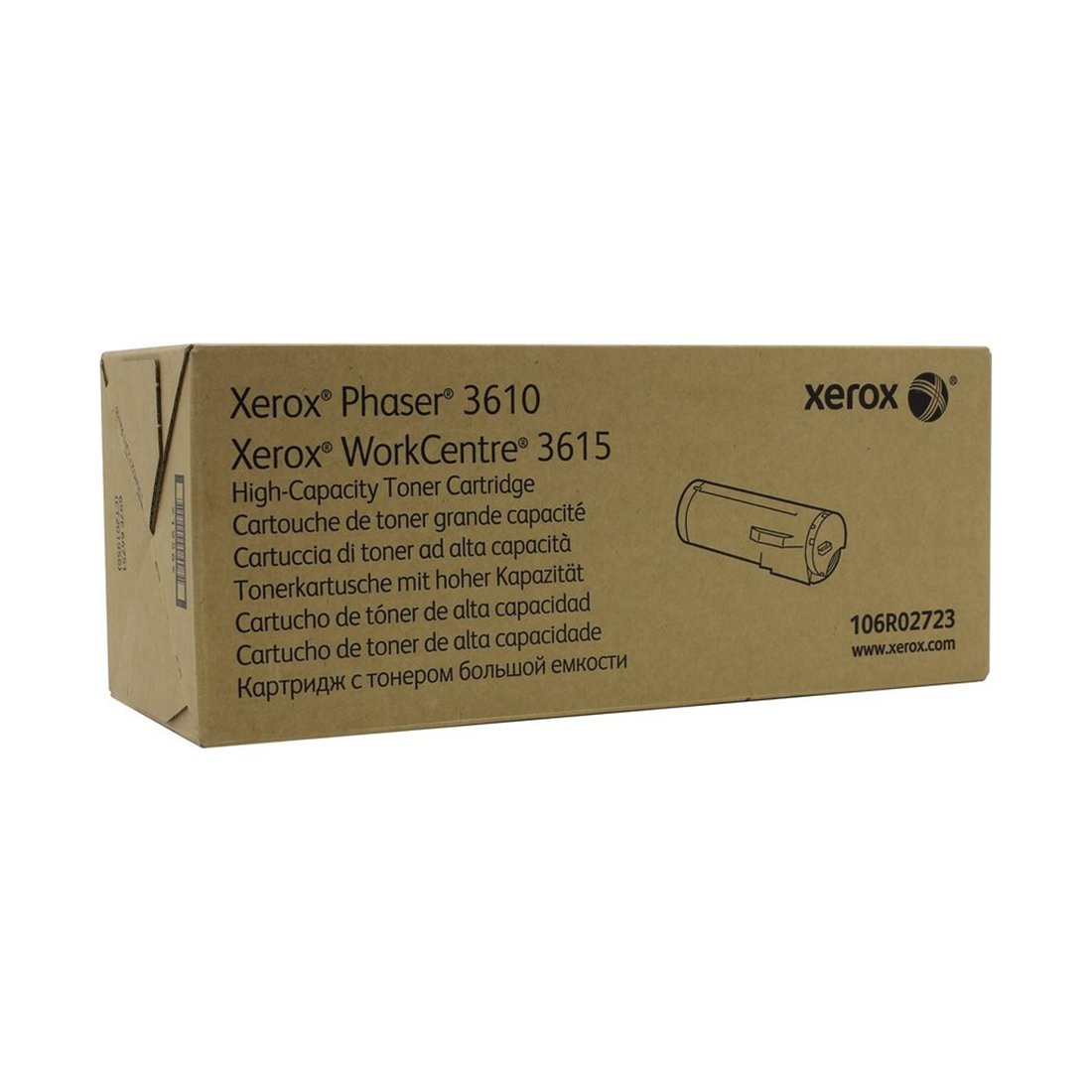 Тонер-картридж Xerox 106R02723 черный купить,NaN