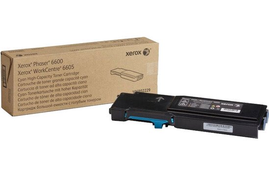 Тонер-картридж Xerox 106R02233 голубой