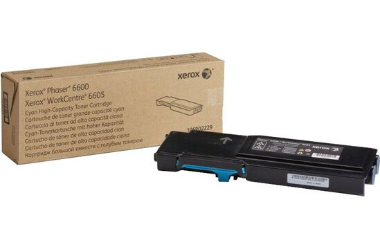 Тонер-картридж Xerox 106R02233 голубой
