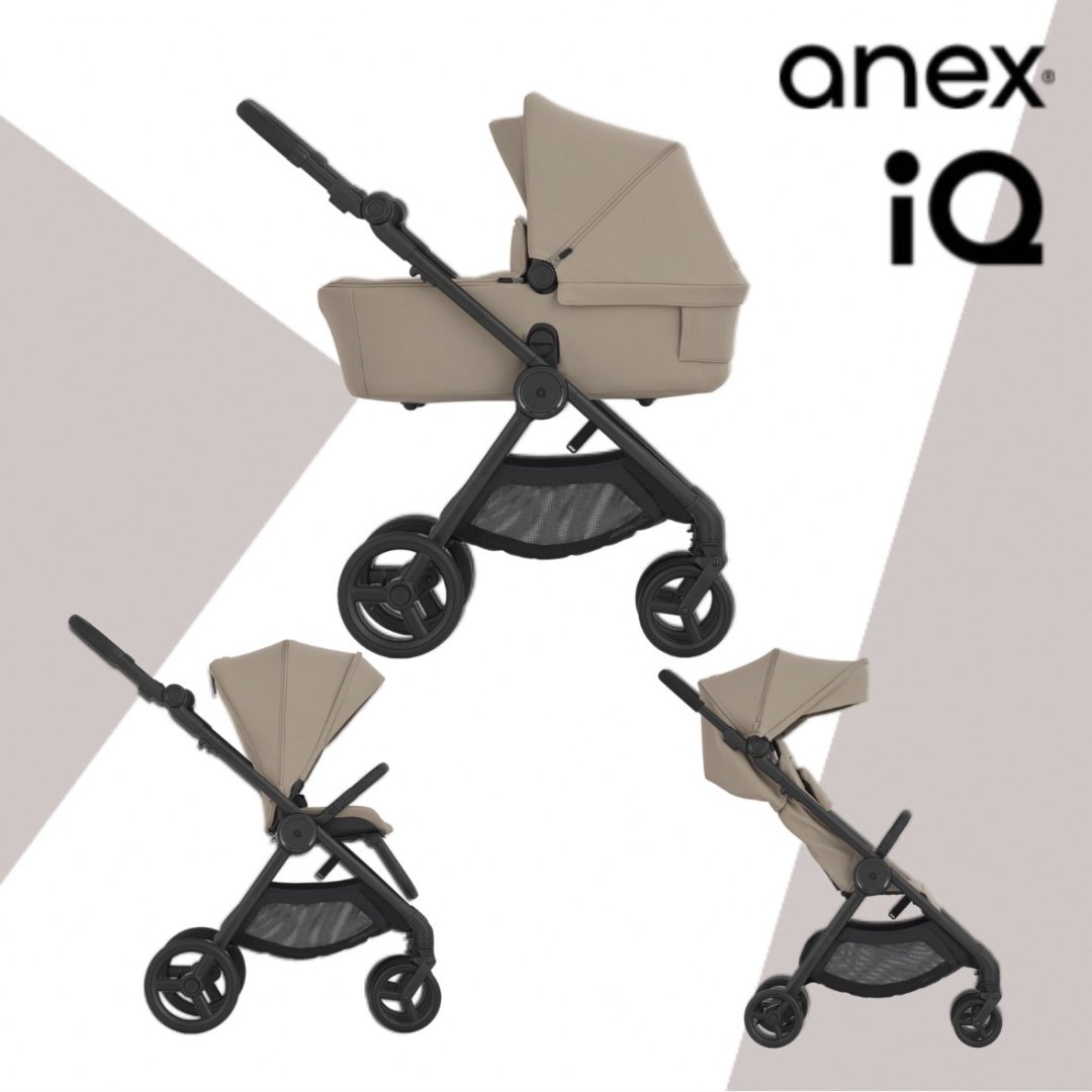 Коляска трансформер Anex IQ Basic Honey, бежевый