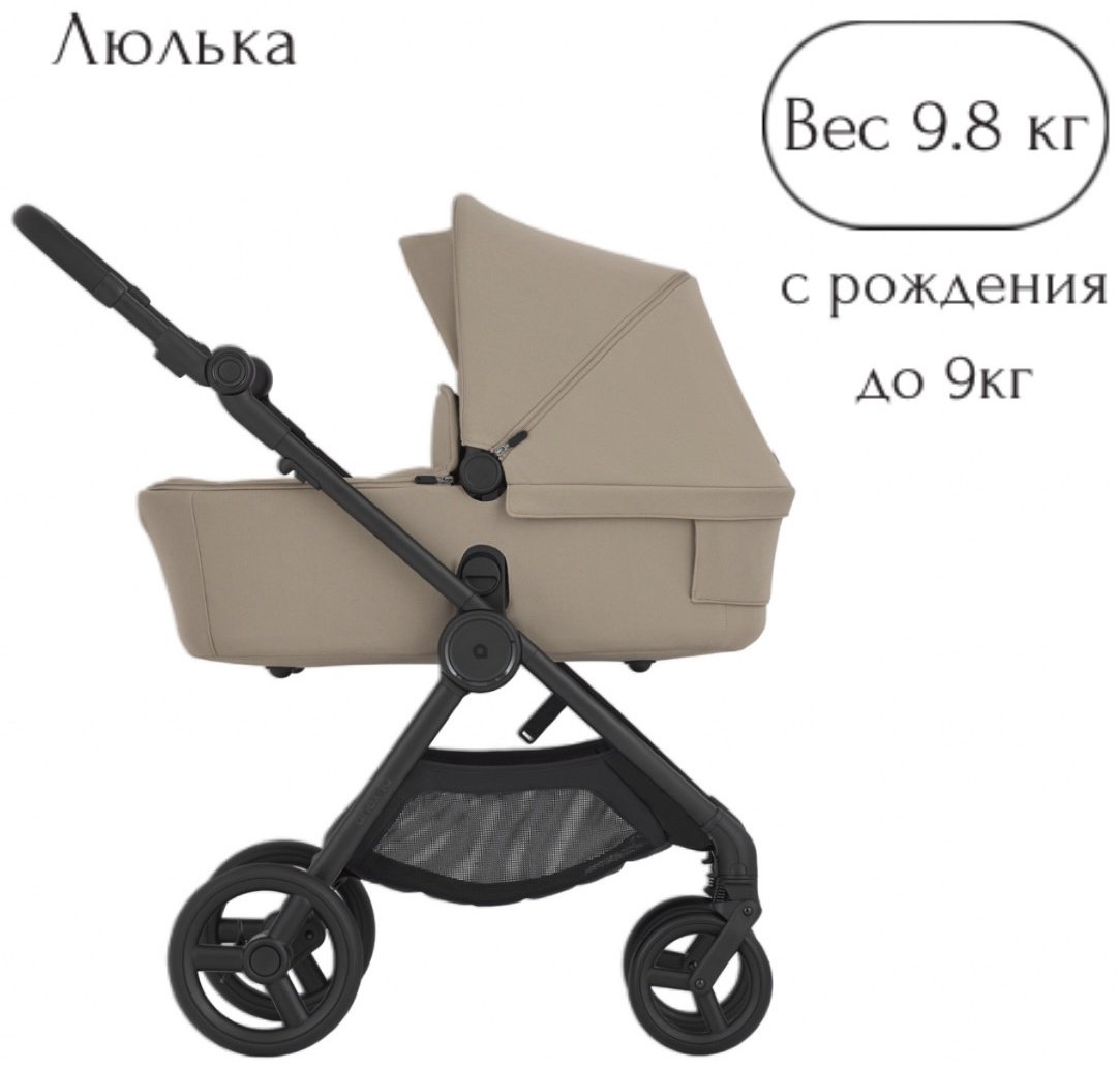 Коляска трансформер Anex IQ Basic Honey, бежевый