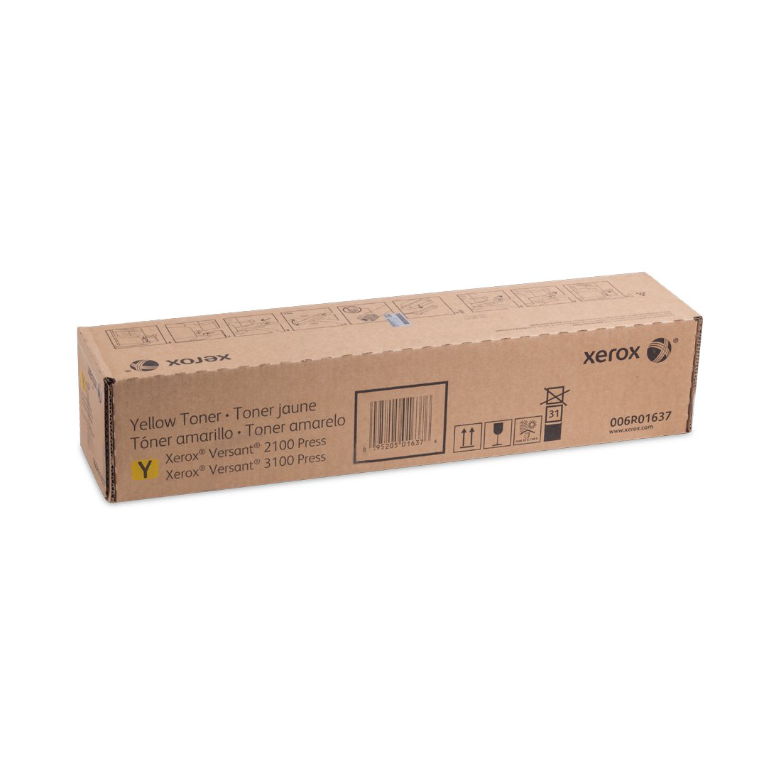 Тонер-картридж Xerox 006R01637 жёлтый
