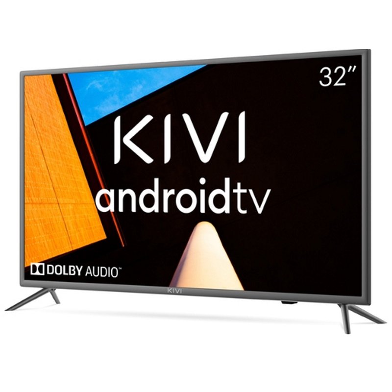 Телевизор LED Kivi 32F710KB 32" серый - ForteMarket Телевизор LED Kivi 32F710KB 32" серый купить,0
