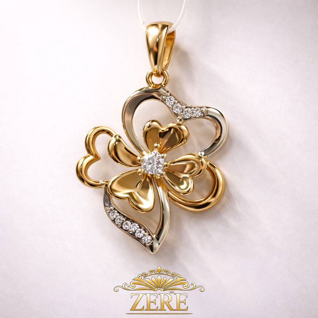 Кулон Zere ZR280313 золото 1.94гр - ForteMarket Кулон Zere ZR280313 золото 1.94гр купить,123000